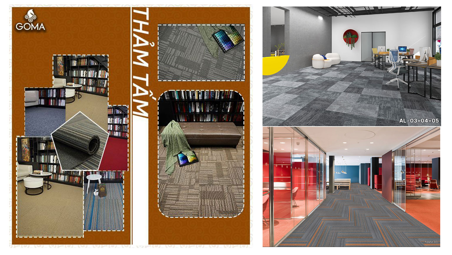 Thảm Tấm (Carpet Tile) Có Thực Sự Tốt ?
