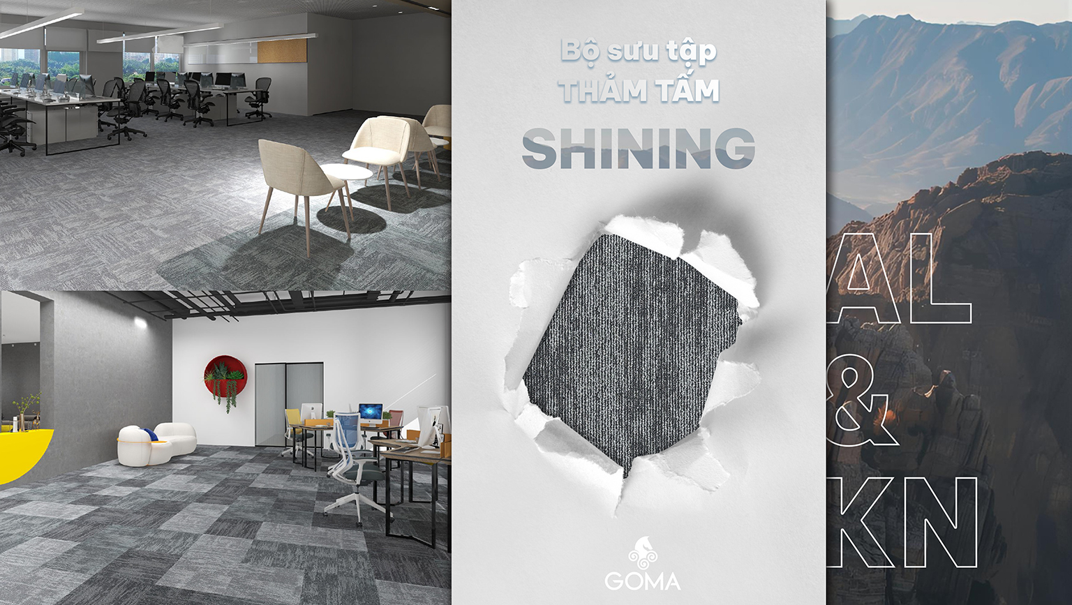 Bộ Sưu Tập Thảm Shining – Hơi Thở Của Đất Trời