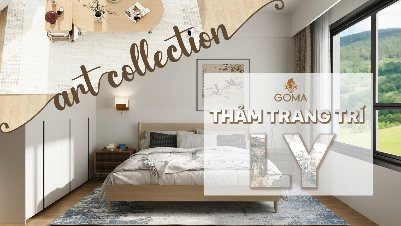 Thảm Art Mã LY: Dấu Ấn Phong Cách Trong Không Gian Hiện Đại