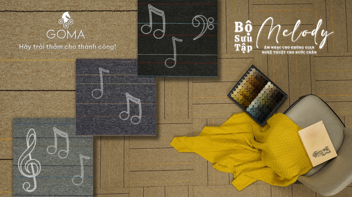 Bộ Sưu Tập Melody – Âm Nhạc Cho Không Gian, Nghệ Thuật Cho Bước Chân