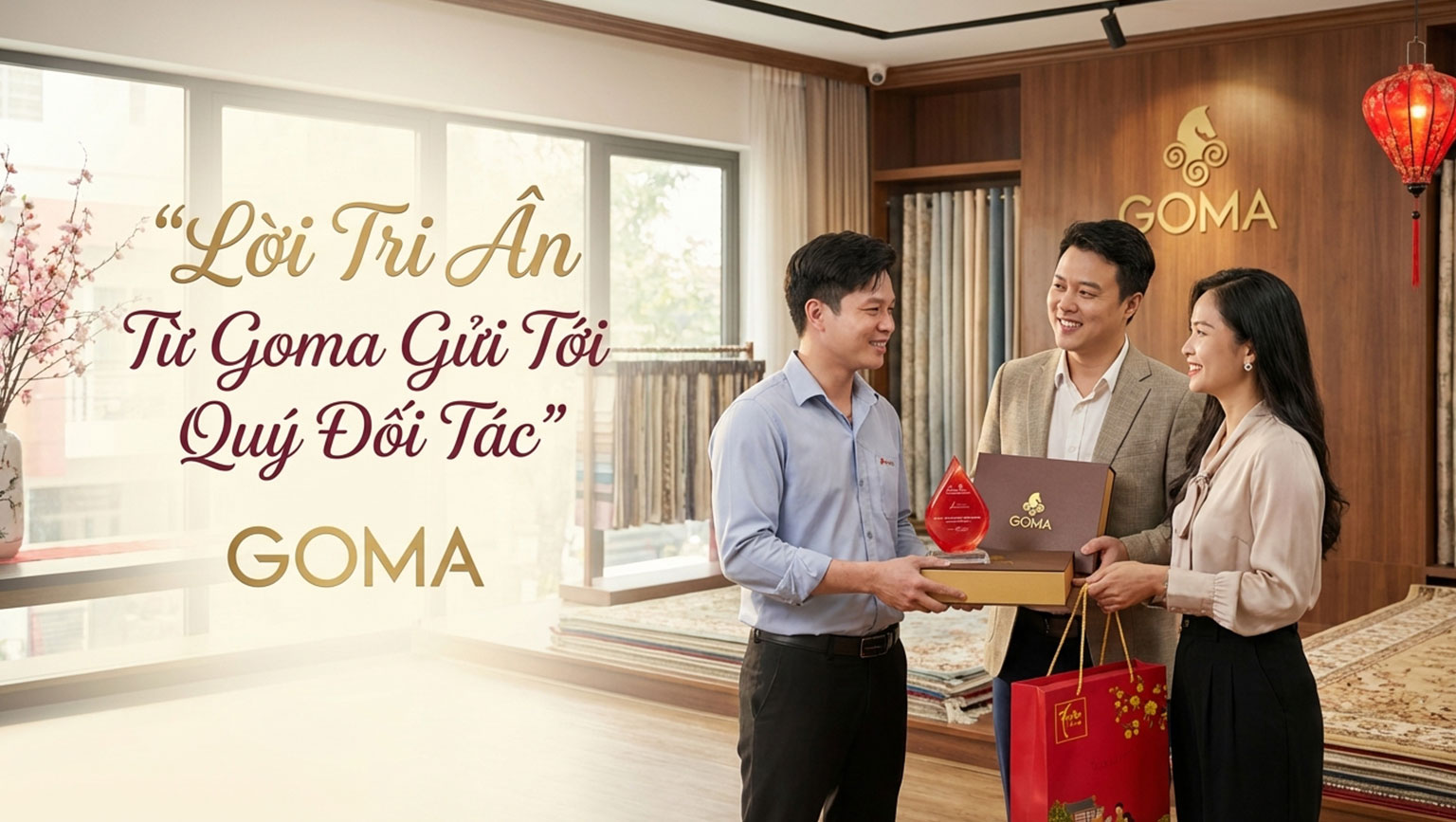 Lời Tri Ân Từ Goma Gửi Tới Quý Đối Tác