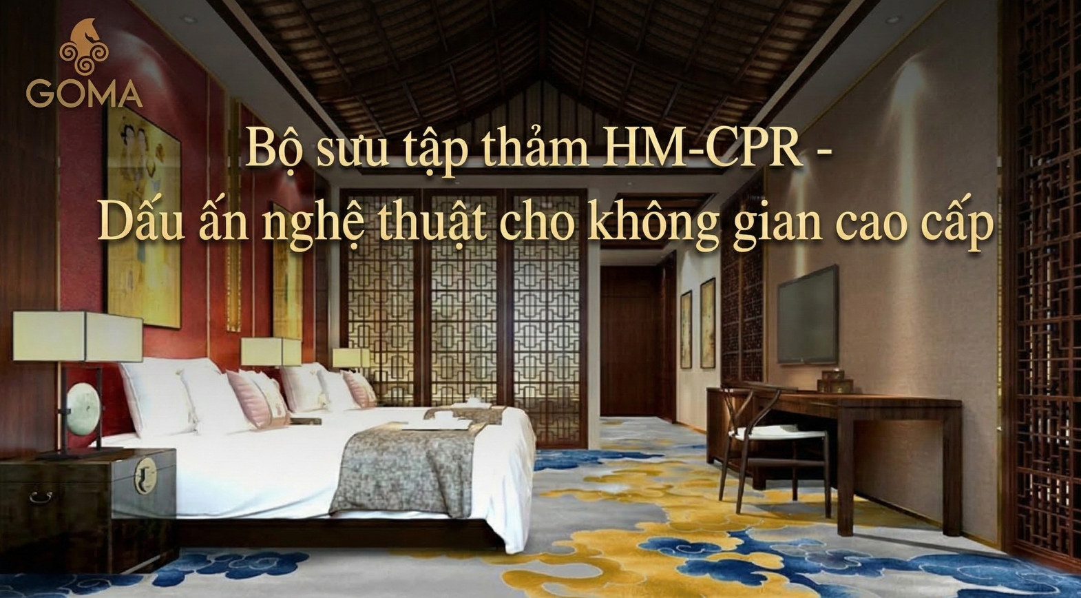 Bộ sưu tập thảm HM-CPR – Dấu ấn nghệ thuật cho không gian cao cấp