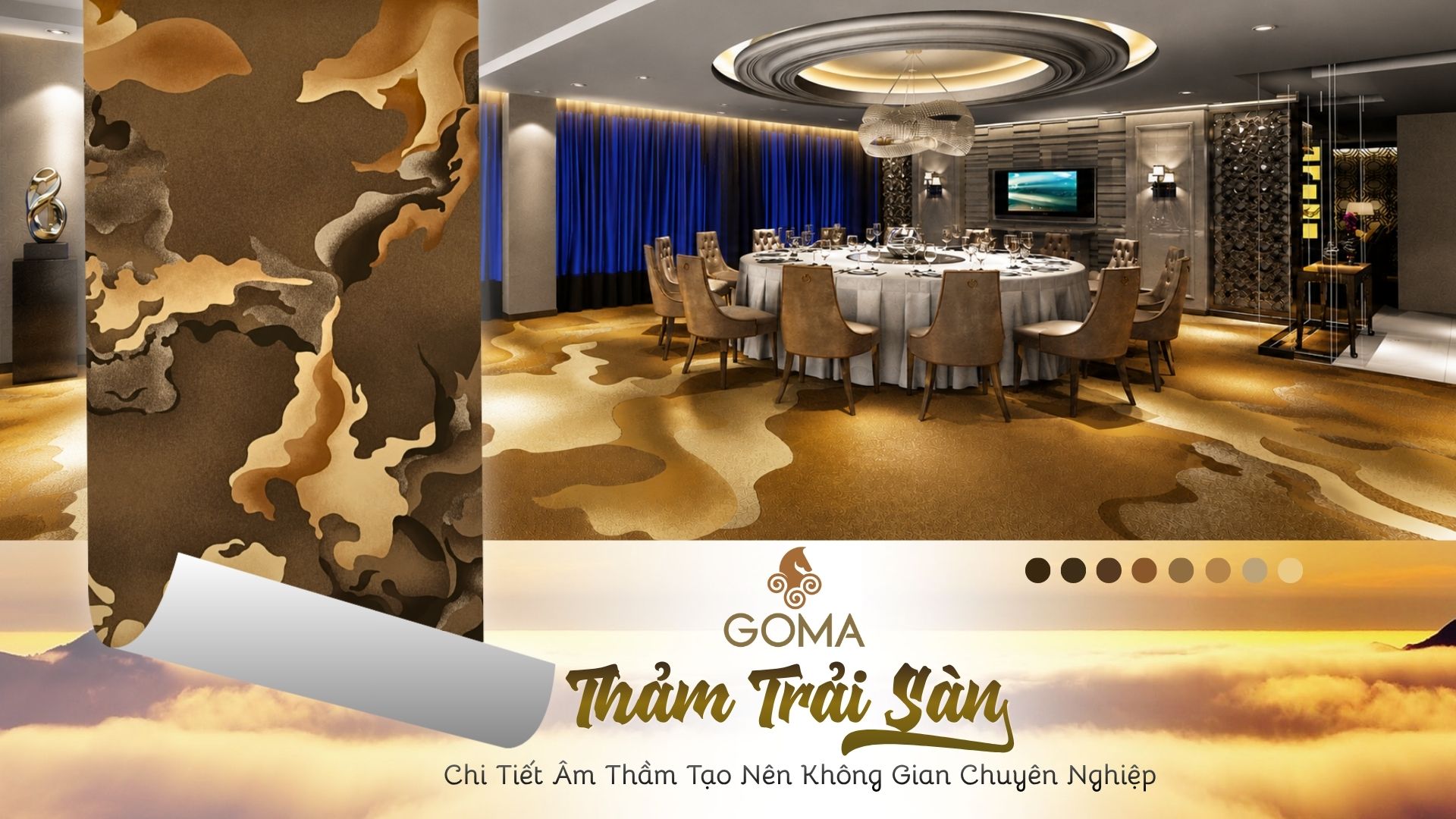 Thảm Trải Sàn – Chi Tiết Âm Thầm Tạo Nên Không Gian Chuyên Nghiệp